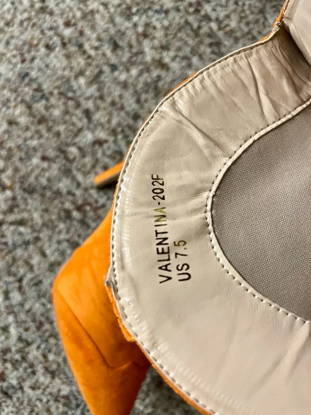 Orange Cowgirl Boots